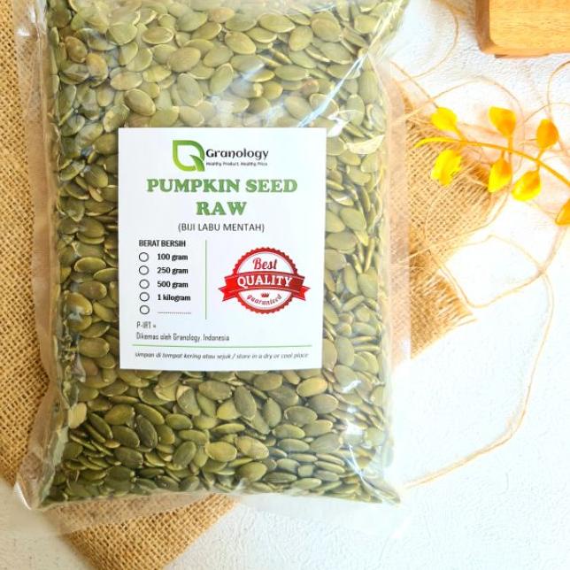 

ⅎ Biji Labu Mentah / Raw Pumpkin Seed - 1 kilogram ❇