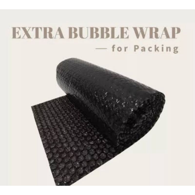 

PAKET COD BAYAR DITEMPAT | Bubble Wrap Tambahan For Packing