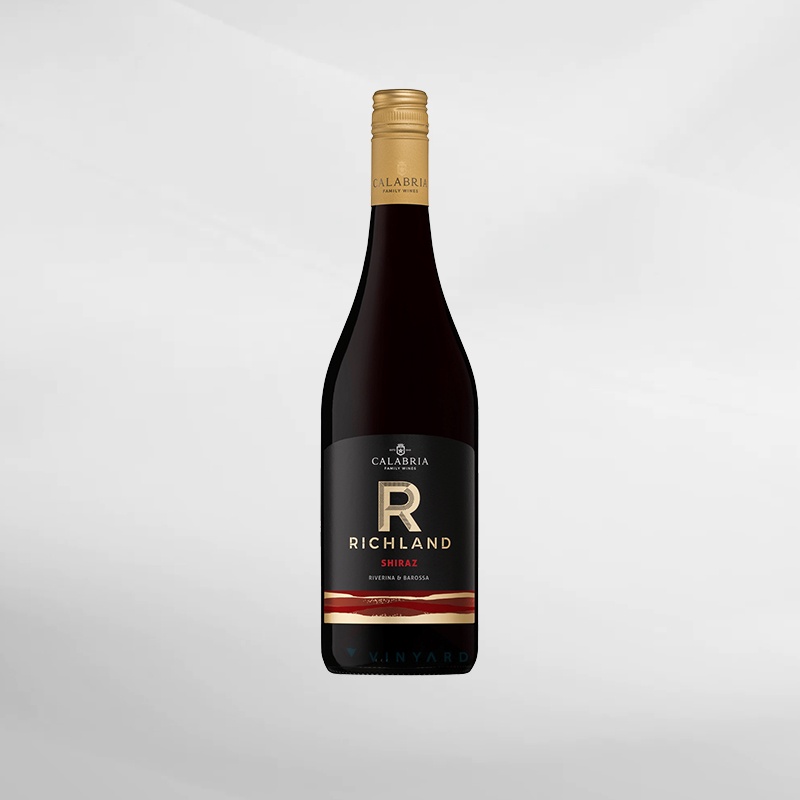 Calabria Richland wine Shiraz 750ml ( Original &amp; Resmi By Vinyard )
