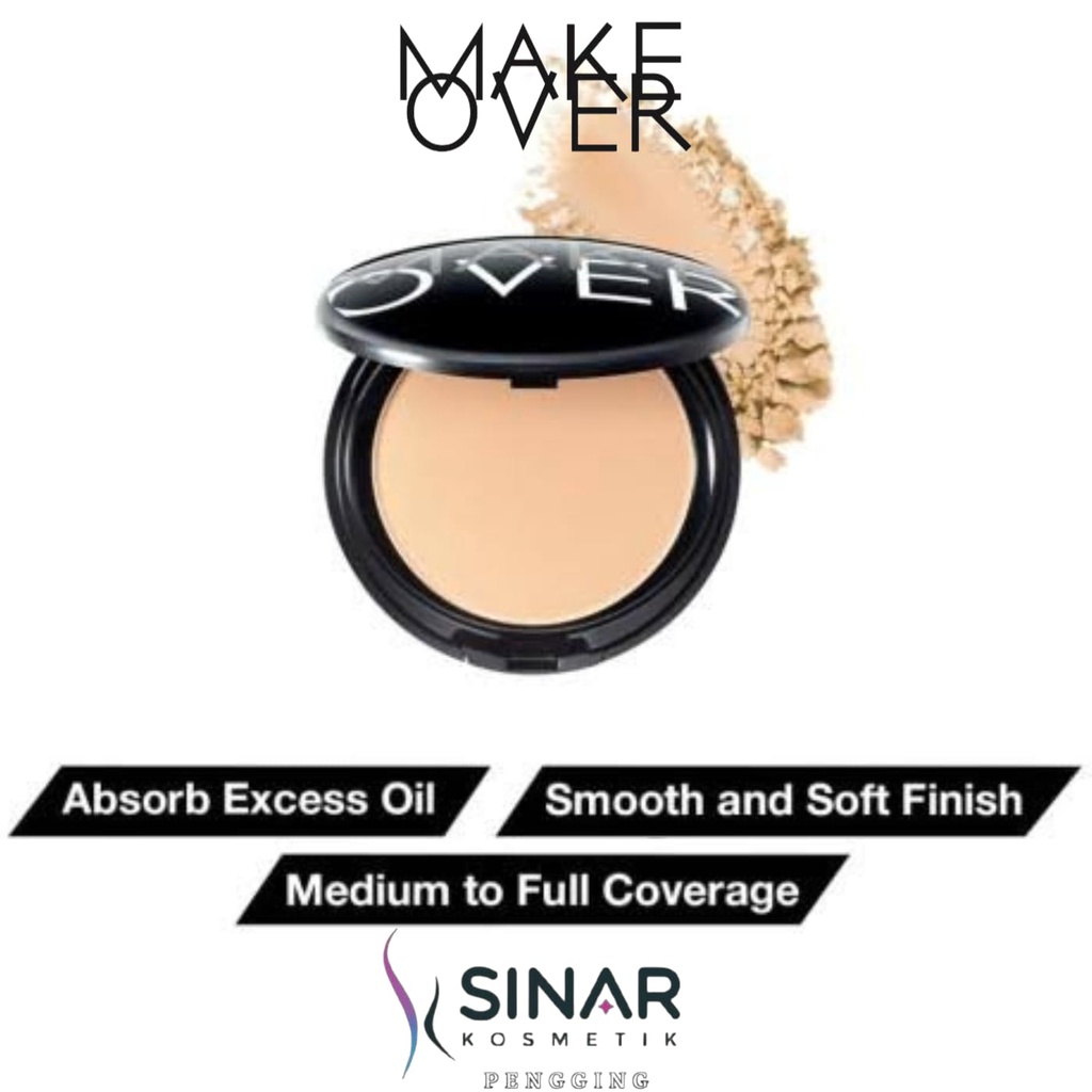 Make Over Perfect Cover Two Way Cake - TWC Make Over - Bedak