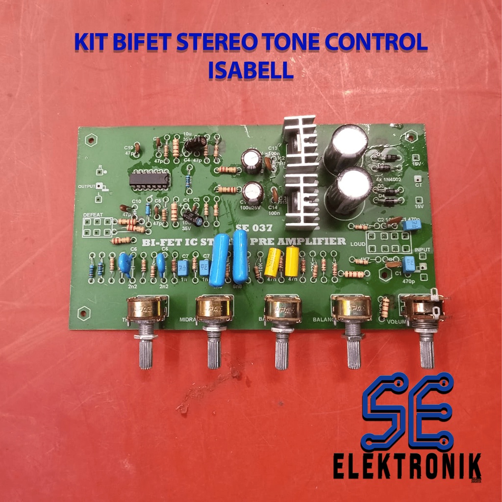 Tone Control BIFET Stereo IS 074