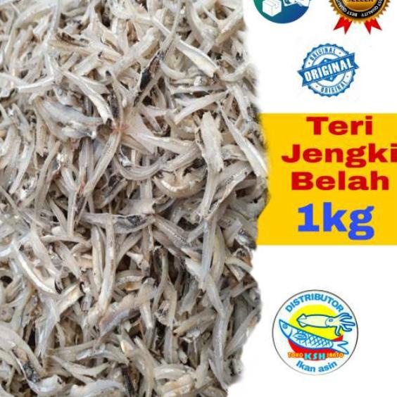 

♚ ikan asin teri jengki belah vip-1kg ✿