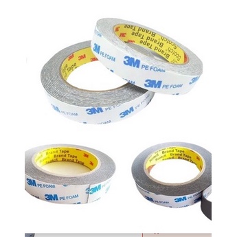 

Double Tape 3M Busa Pe Foam TAPE 2 CMX4.5M PEREKAT dll