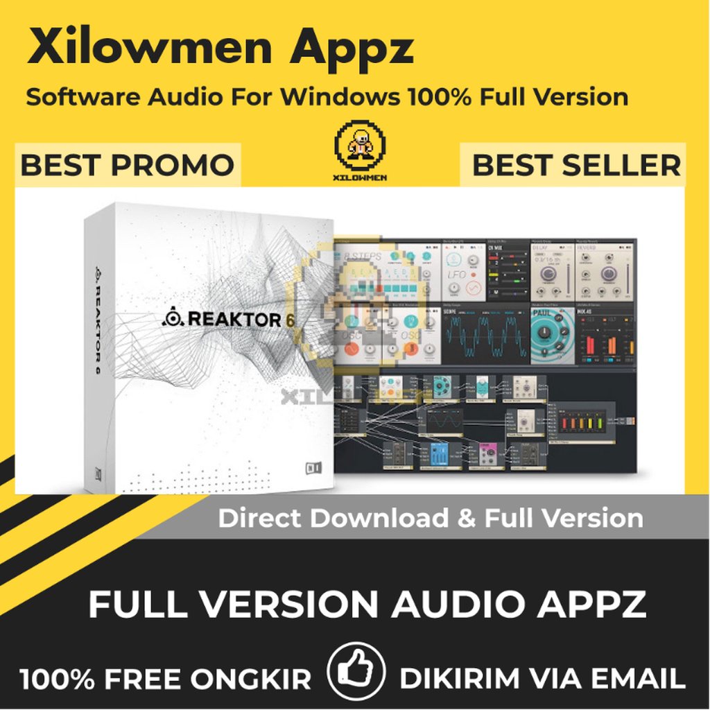 [Full Version] Native Instruments Reaktor Pro Lifetime Audio Software WIN OS