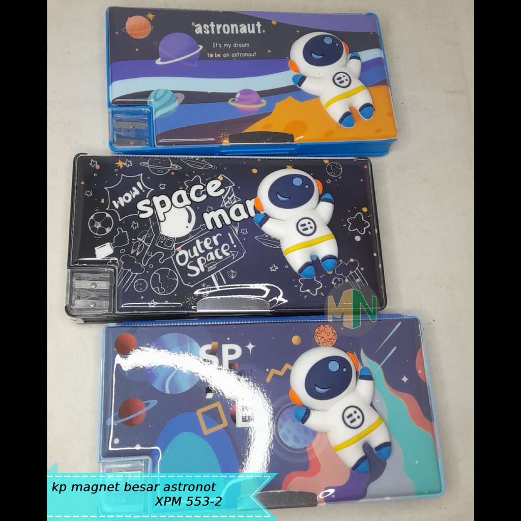 

kotak pensil besar / kotak pensil astronot / kotak pensil dinosaurus