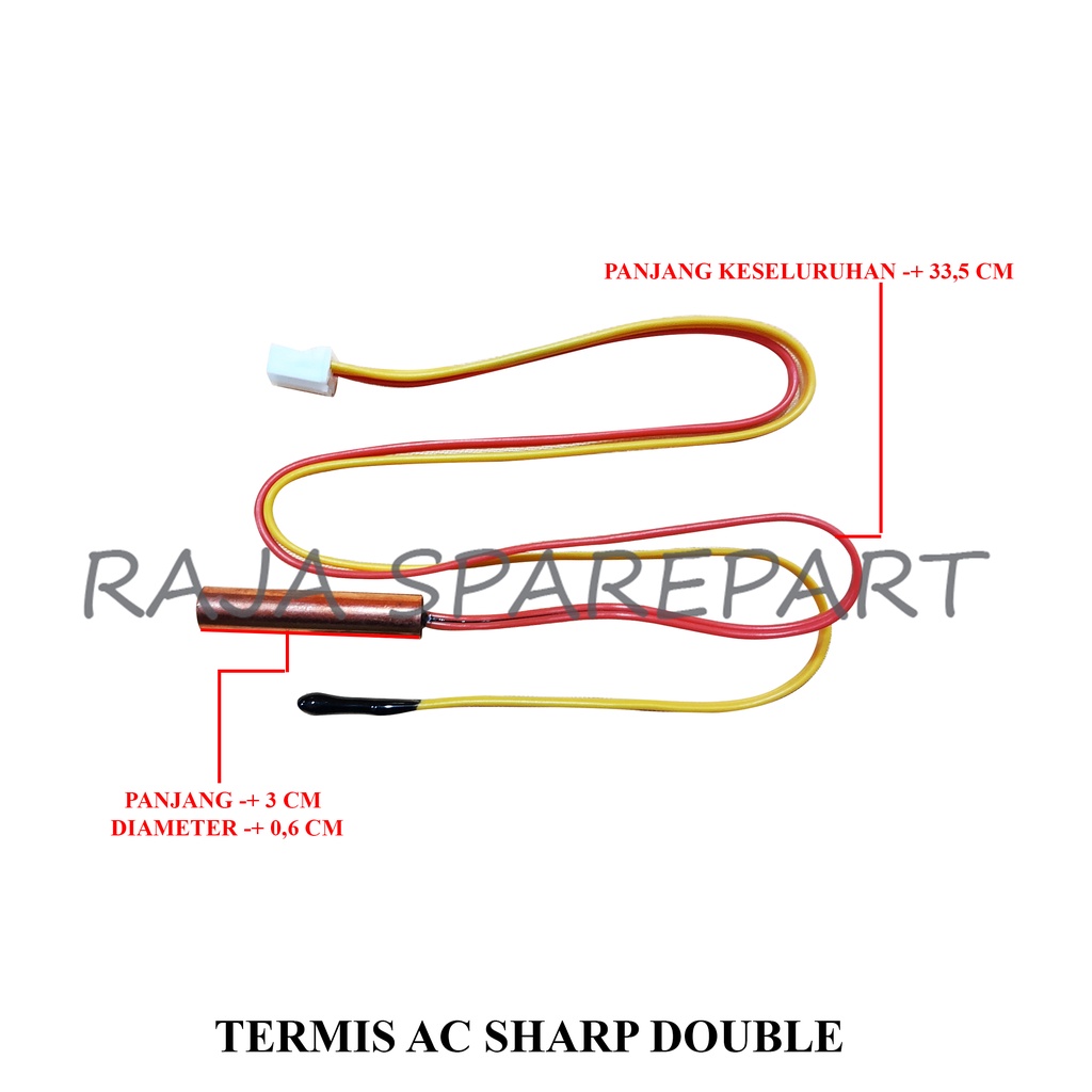 Termis AC / Thermistor AC / Sensor AC Sharp Double