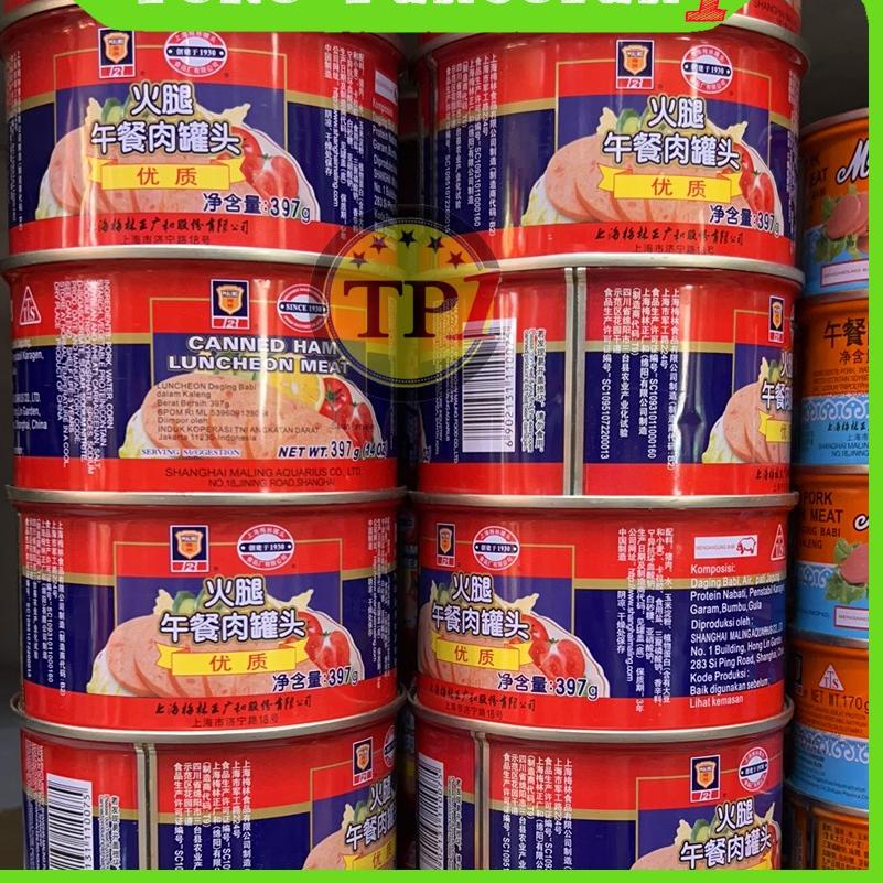 

֍ HAM MALING TTS PREMIUM 397GR / LUNCHEON MEAT PREMIUM / NON HALAL ➸