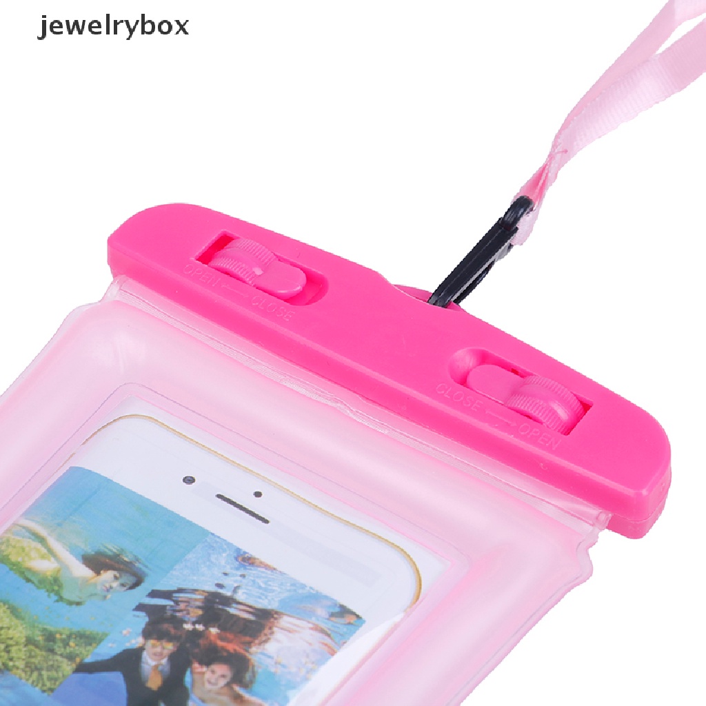 [jewelrybox] 1pcs Under Water Proof Dry Pouch Bag Case Cover Pelindung Tempat Hp Butik