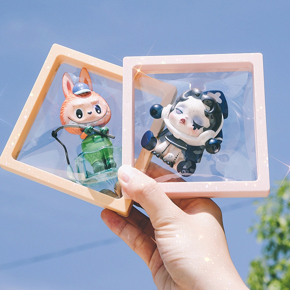 3d Frame Blind Box Display Frame DIY Dekorasi Meja Ornamen Kecil Garasi Kit Kotak Penyimpanan