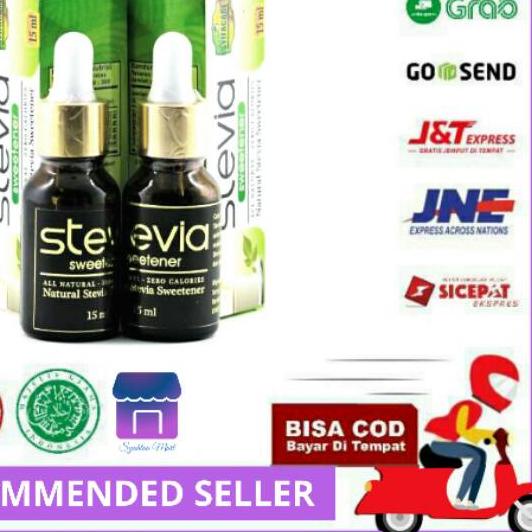 

☟ Gula Stevia Original Pemanis Alami Nol Kalori Natural Stevia Sweetener ♛