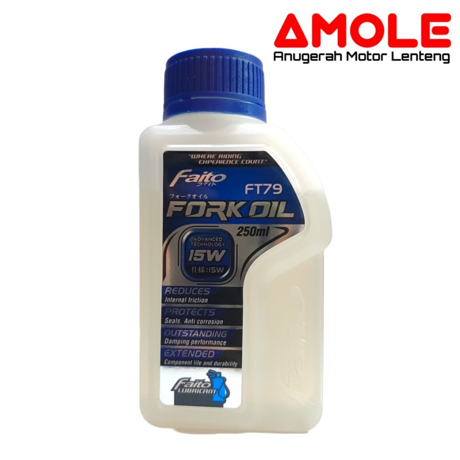 Oli Shock Fork Oil Faito 15W 250ML