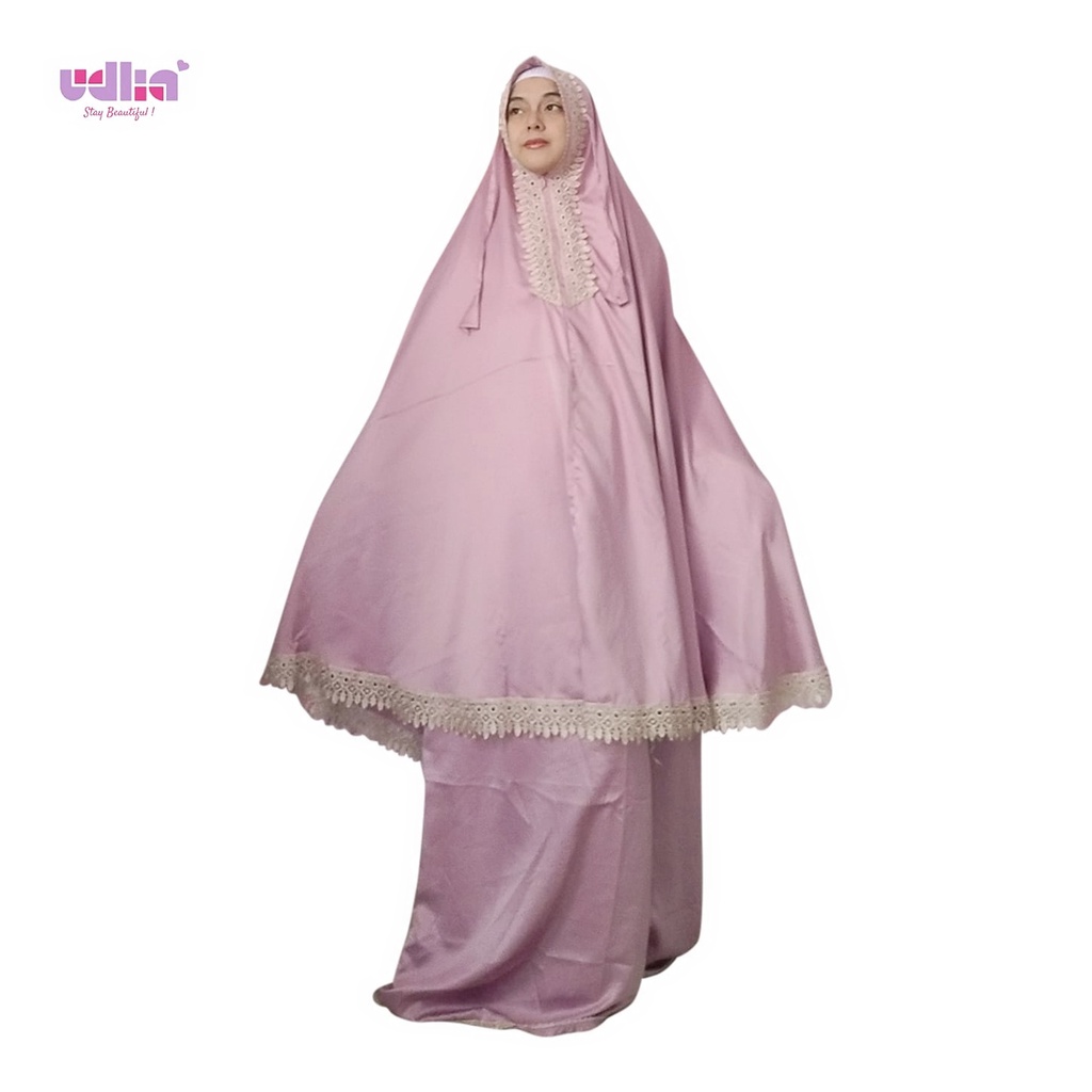 Udlia Mukena Renda Katun Silk