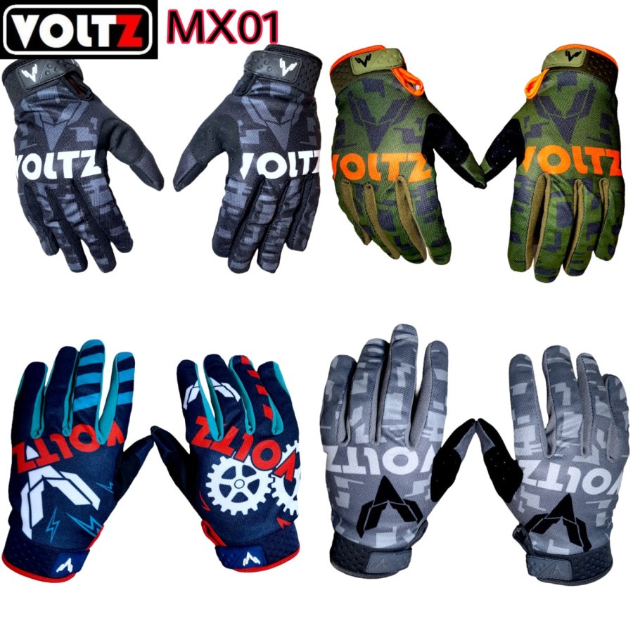 Sarung Tangan Motor VOLTZ MX01 Bisa Touch Screen Layar Sentuh Keren