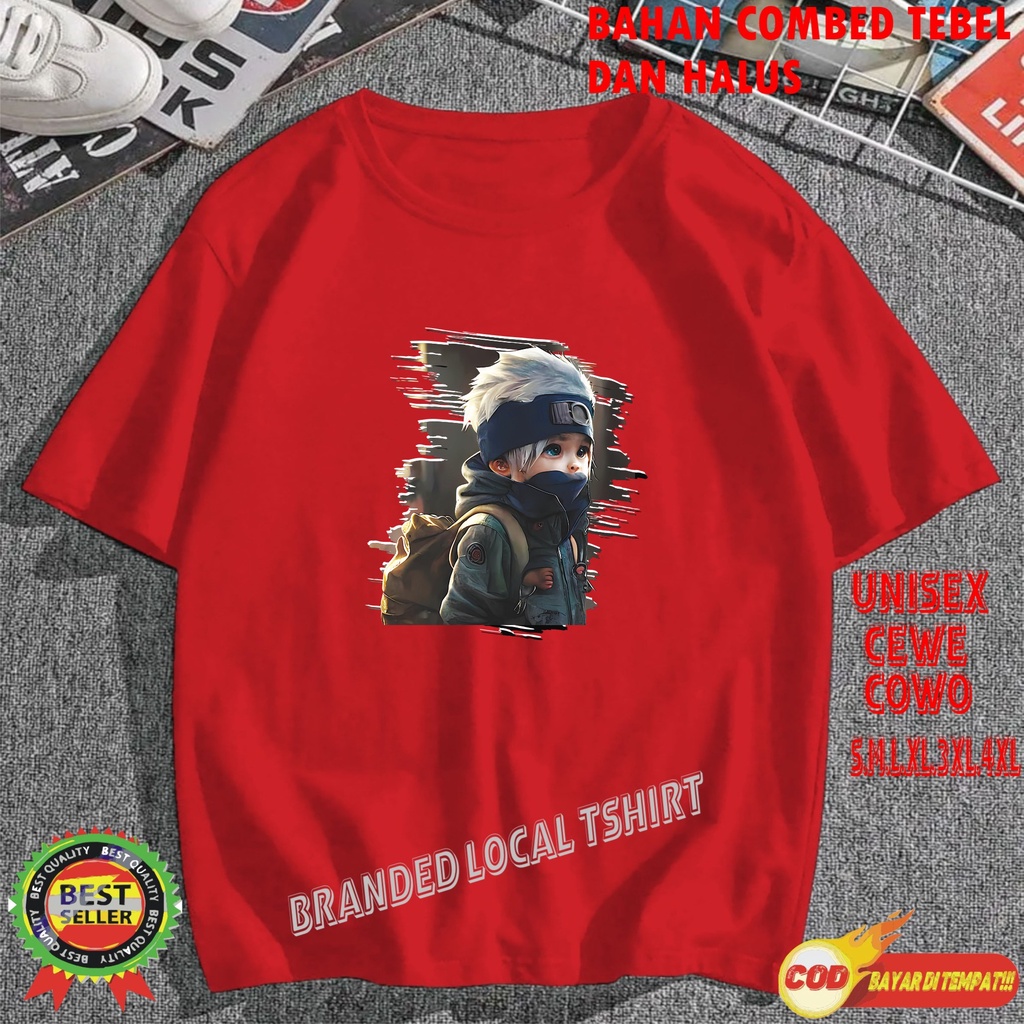 APPS Promo Kaos ANIME NARUTO AT SHAZUKE 1 Kaos Terlaris Kualitas Terjamin/Kaos Murah /Pakaian Pria pakaian Wanita/Kaos Distro Pria Kaos Promo/Best Seller