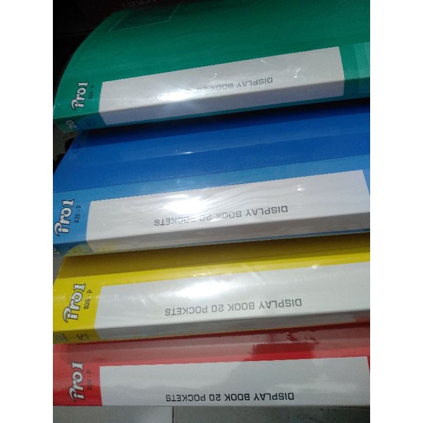 

map clear horder/dokumen keeper isi 20 lembar (plastik tebal merk Pro1)