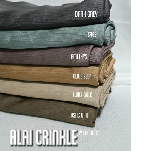 ❋ Alaia Crinkle Silk ✯