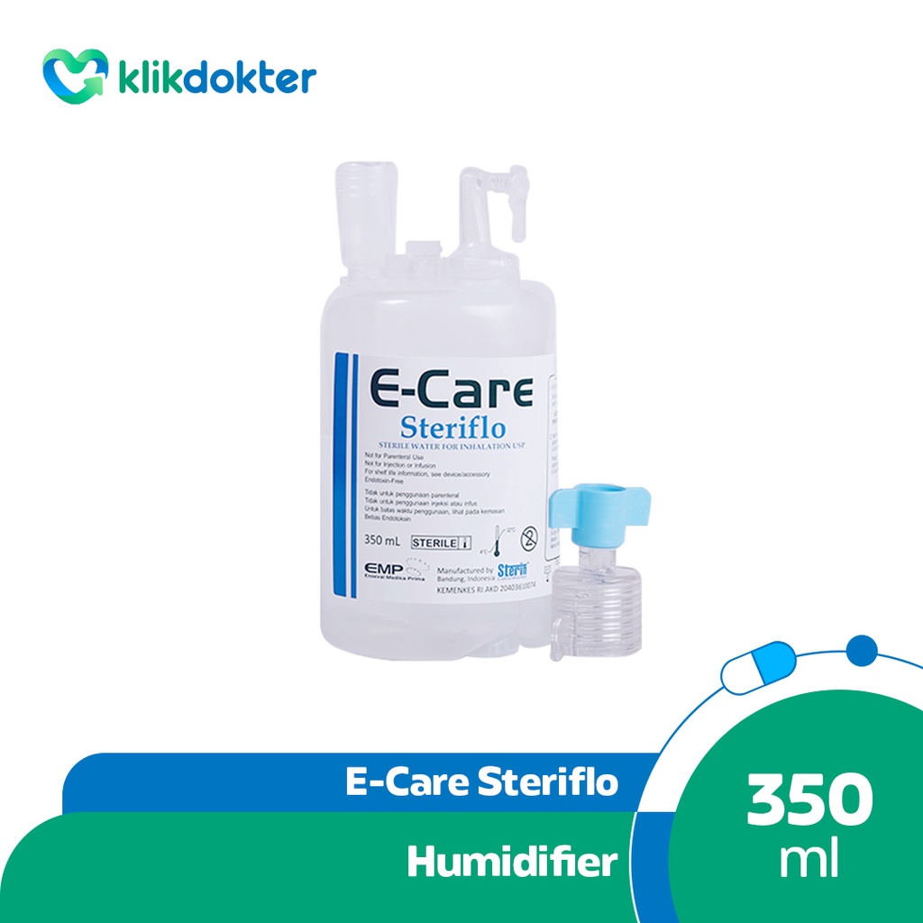 E-care Steriflo Humidifier Water 350ml
