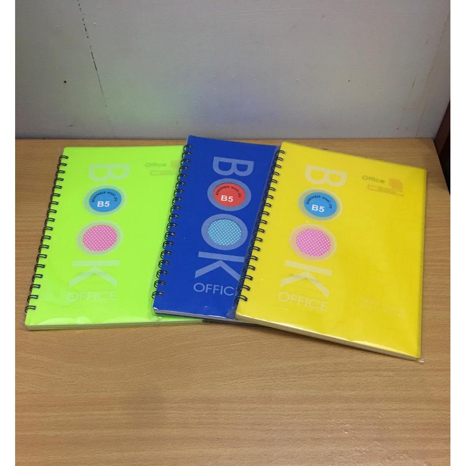 

notebook spiral/buku catatan B5-6003