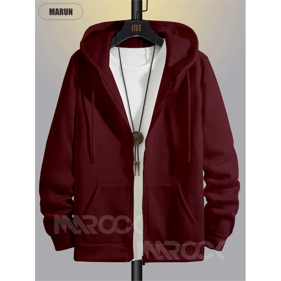 BEST SELLER Sweater Hoodie Zipper Pria Polos