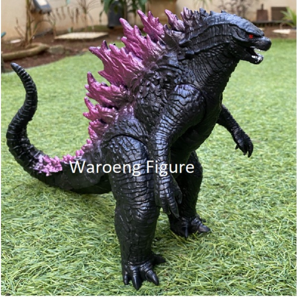 Bigger Action / 2019 Godzilla Ungu Godzilla Figure Size Promo Mainan Murah -