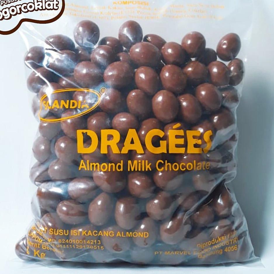 

♗ Coklat Almond Scandia 1kg ♘