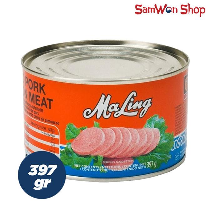 

TTS MALING PORK LUNCHEON MEAT 397gr - DAGING BABI OLAHAN (NON HALAL) TERLARIS