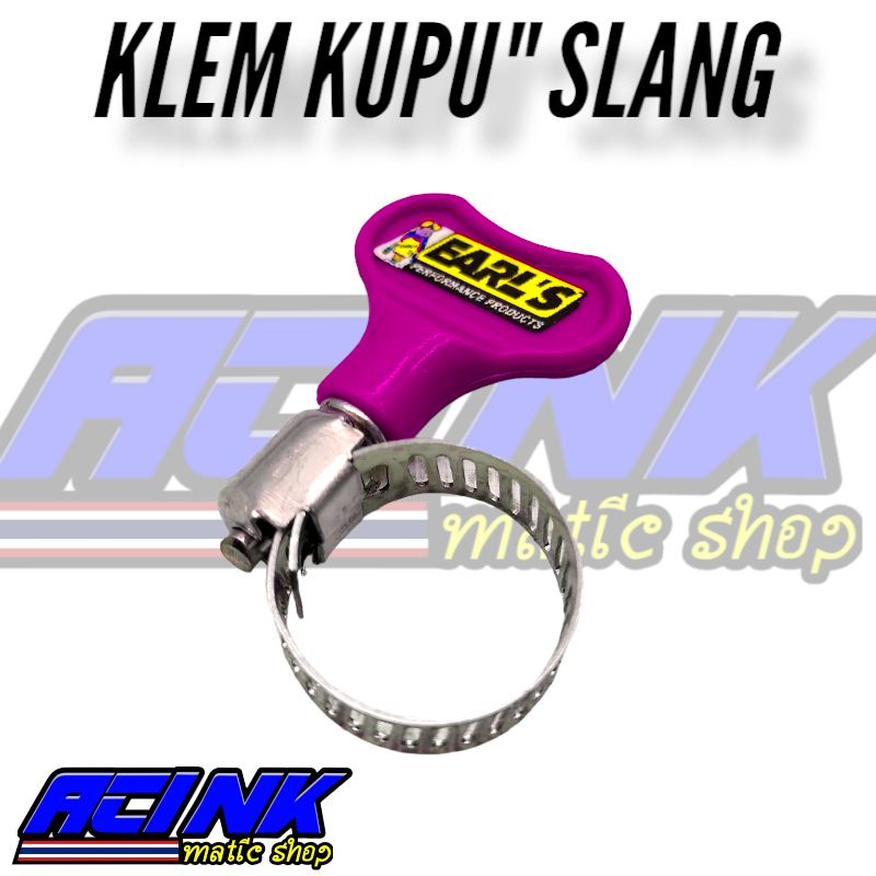 Klem slang kupu kupu klem slang oil cooler hawa klem fpr klem slang elpiji