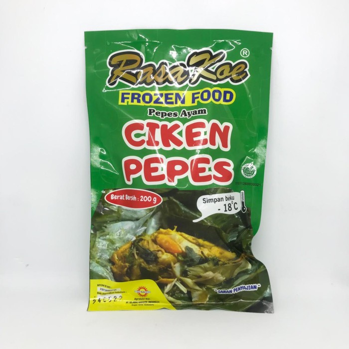 

yang dicari] Frozen Food Rasakoe Ciken Pepes Enak dan Lezat Pilihan Keluarga 200g