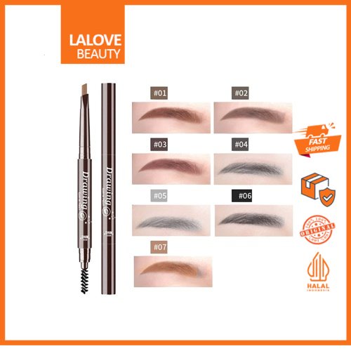 DNM Automatic Eyebrow / Pensil Alis Anti Air etude Pensil Alis Putar Drawing / Eyeliner