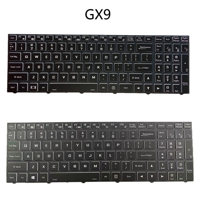 Zzz Keyboard Laptop As Dengan Huruf/Karakter Inggris- Desain Desktop Slim Ukuran Lengkap Untuk Laptop Hasee ZX8 TX6 GX9 Z7