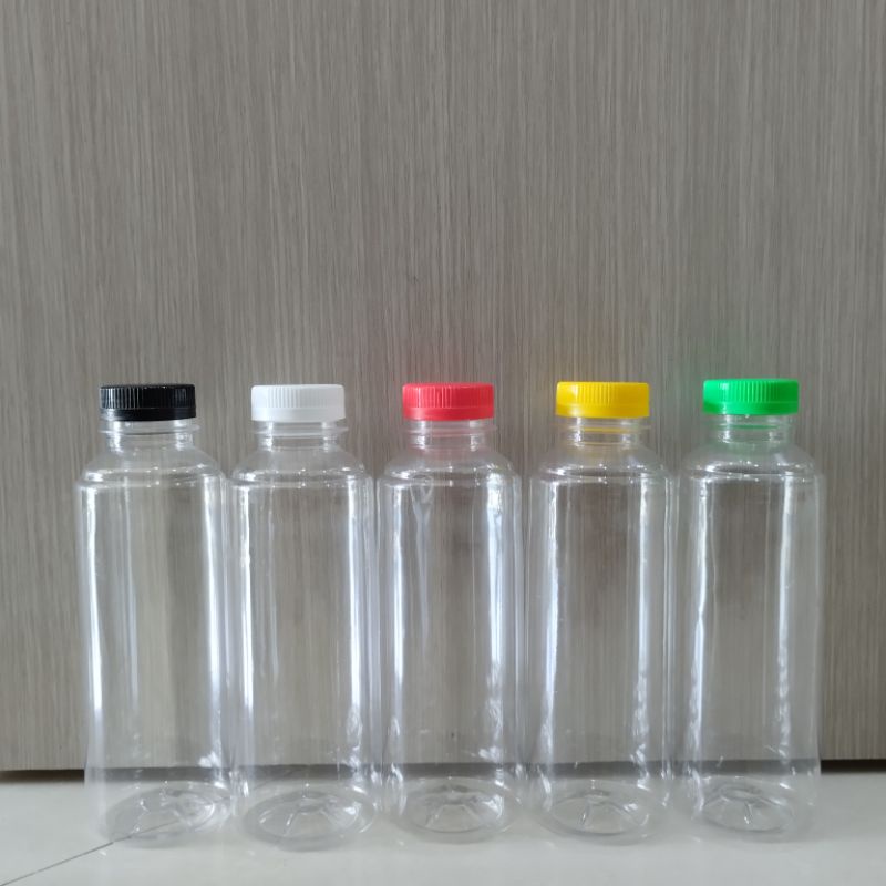 Botol Plastik 250 ml/Botol almond 250ml/Botol jelly/Botol minuman/Botol Jus