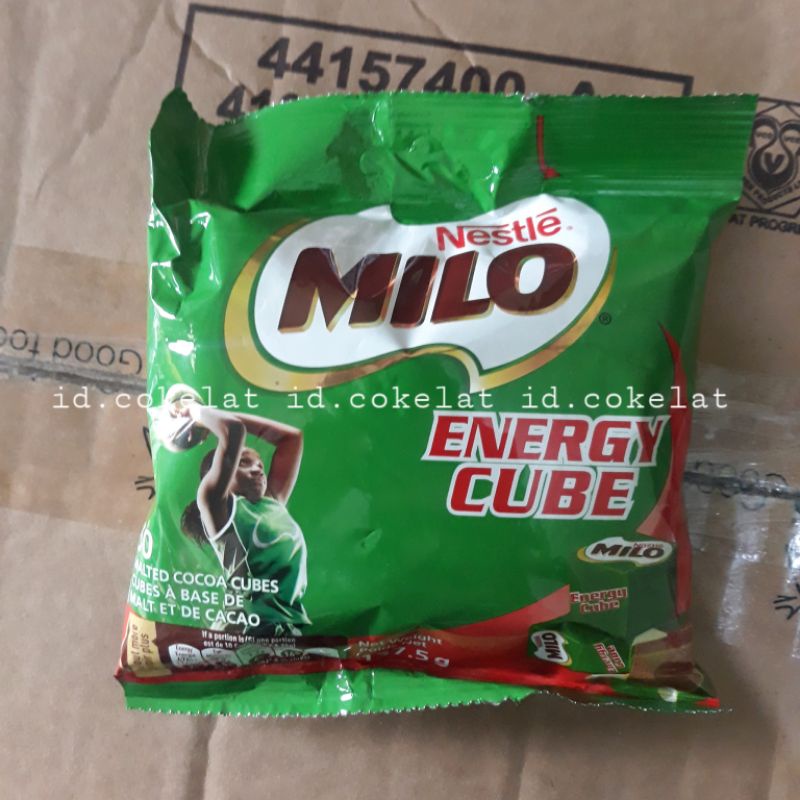 MILO CUBE IMPORT MALAYSIA ISI 50PC