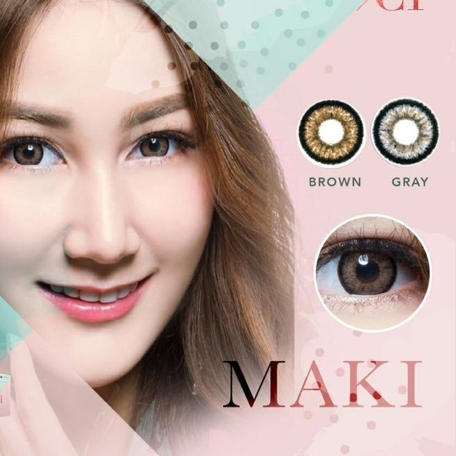 ✦ SOFTLENS DREAMCOLOR MAKI  grey/brown -  Softlens DC1 MAKI  grey/brown normal minus ▲