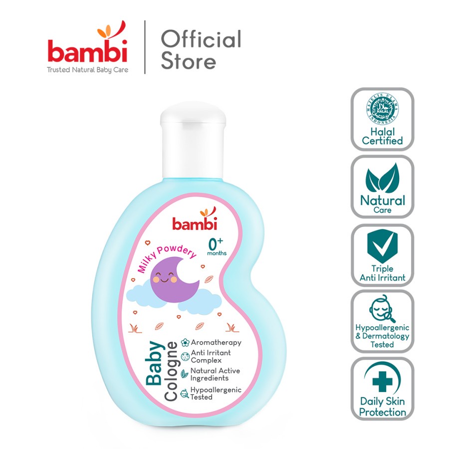 Makassar ! Bambi Baby Cologne 100 ml