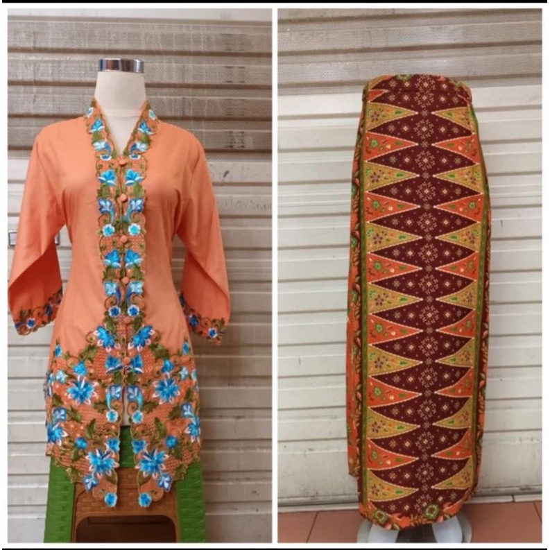 promo kebaya encim/kebaya Betawi/seragaman/atasan/stelan kebaya lengan 7/8