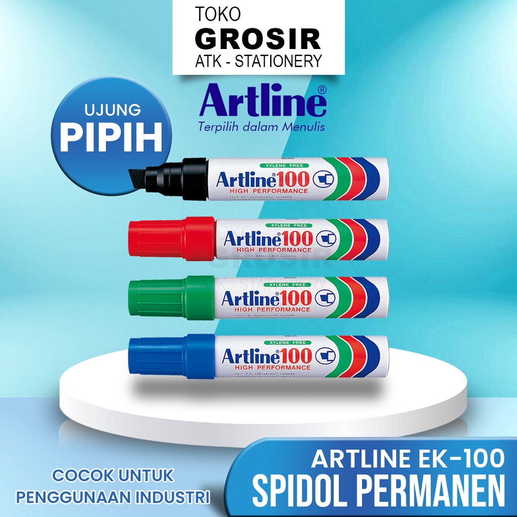 

GROSIR Spidol Permanen Artline EK-100