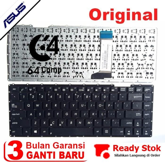 Terlaris Original Keyboard Asus X455 X455L X455La X455Lb X455Lc X455Ld X455Lf