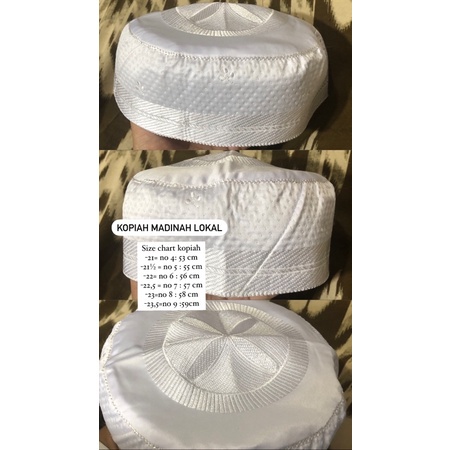 kopiah peci madinah lokal sum bisa cod bisa dibilang kopiah haji