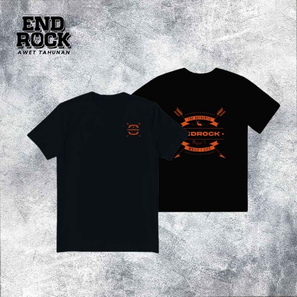 Kaos Distro Original Endrock Tema Life