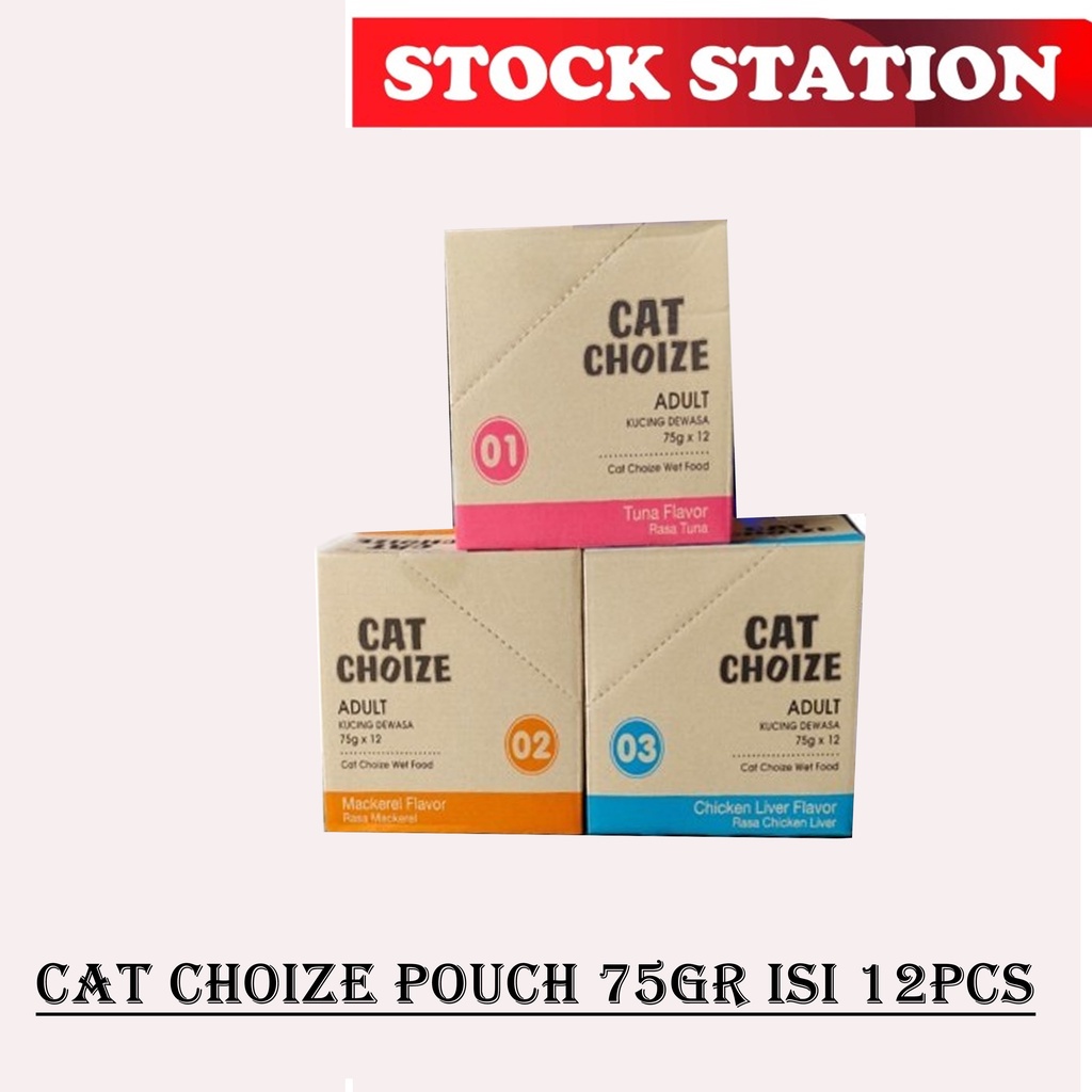 Cat Choize Pouch 75gr All Varian (EKSPEDISI)