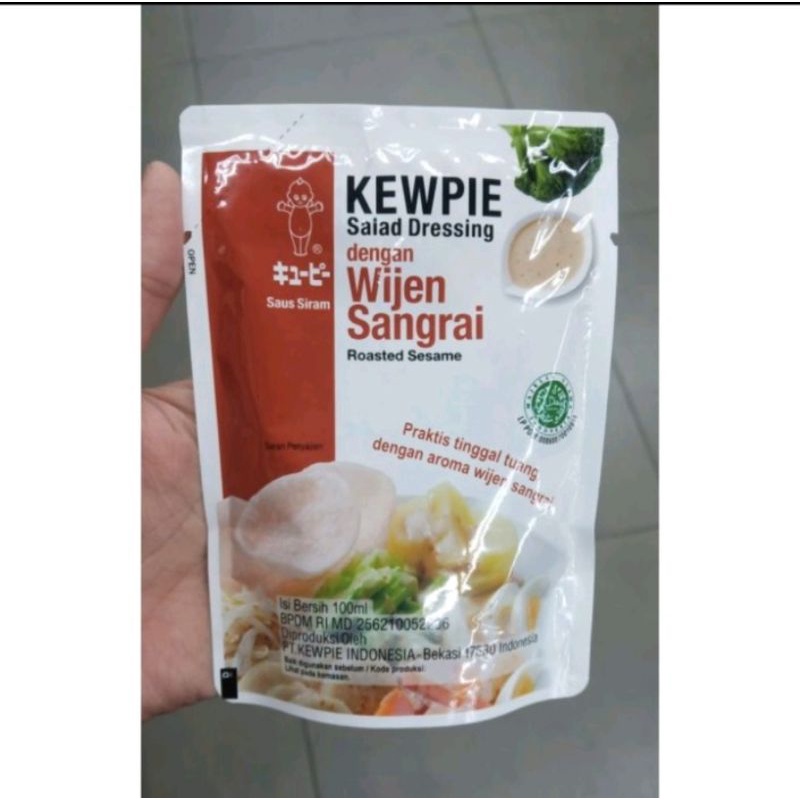 

100ml Kewpie salad dressing dengan wijen sangrai roasted sesame