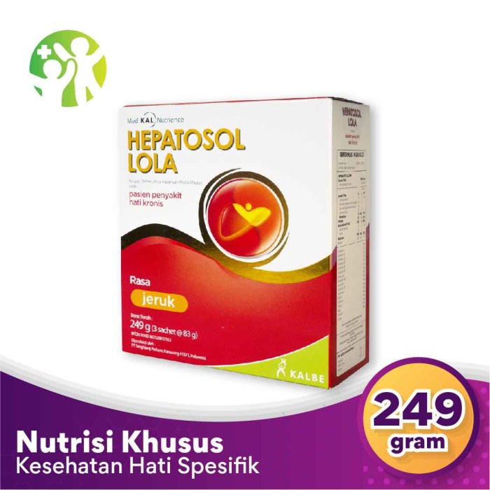

[ COD ] Hepatosol Lola - Nutrisi Kesehatan Hati Spesifik