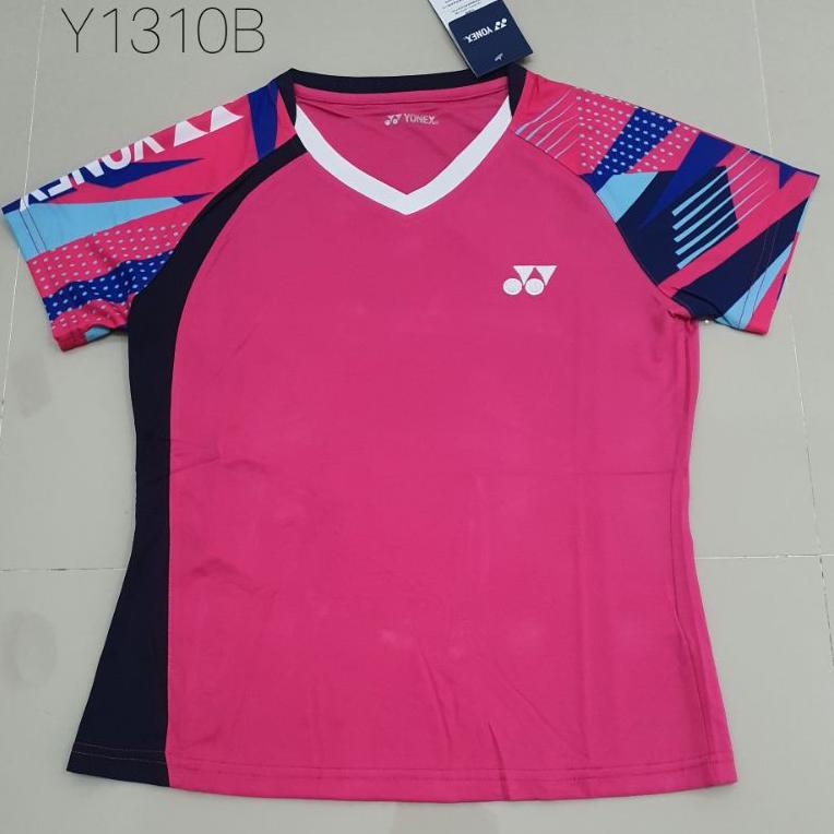 TERBARU I94 Y1310B KAOS CEWEK BADMINTON YONEX IMPORT BAJU BULU TANGKIS KAOS OLAHRAGA ノ