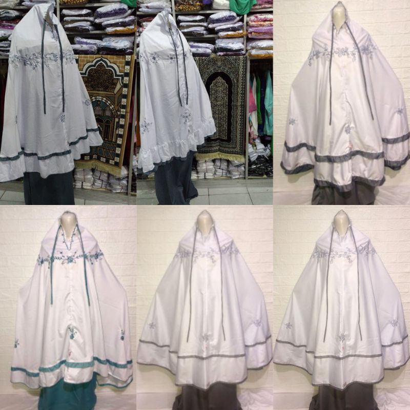 MA PONDOK PESANTREN SANTRI SANTRIWATI GONTOR PUTRI mukena alief. mukena santri gontor. imamah gontor