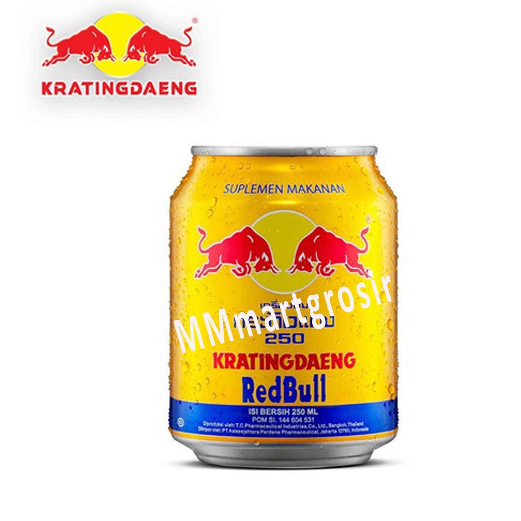 MINUMAN SUPLEMEN/ KRATINGDAENG/ REDBULL 250ML