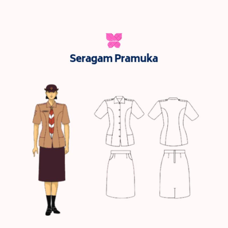 Preloved - Seragam PRAMUKA SMA, SMP, SD