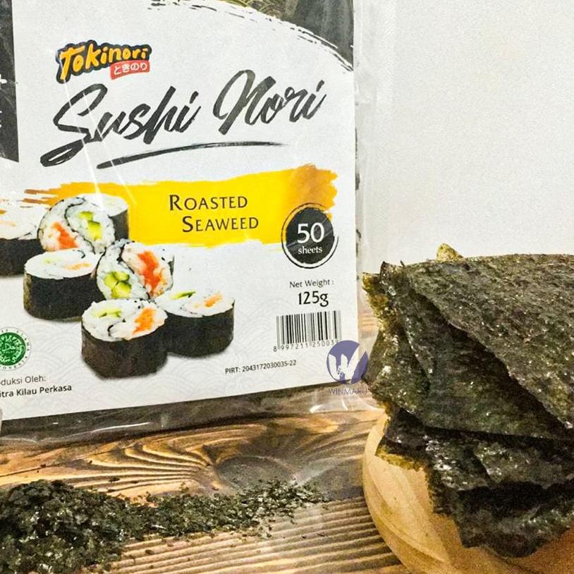 

✺ Tokinori Sushi Nori Seaweed Rumput Laut 50 sheets/lembar ❈