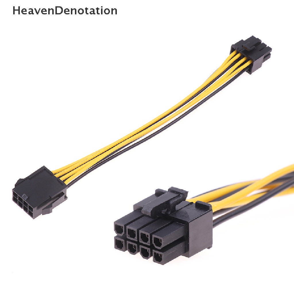 [HeavenDenotation] Adapter PCI-E CPU EPS 8pin Ke Dual 8P Power Splitter Kabel Kartu Grafis HDV