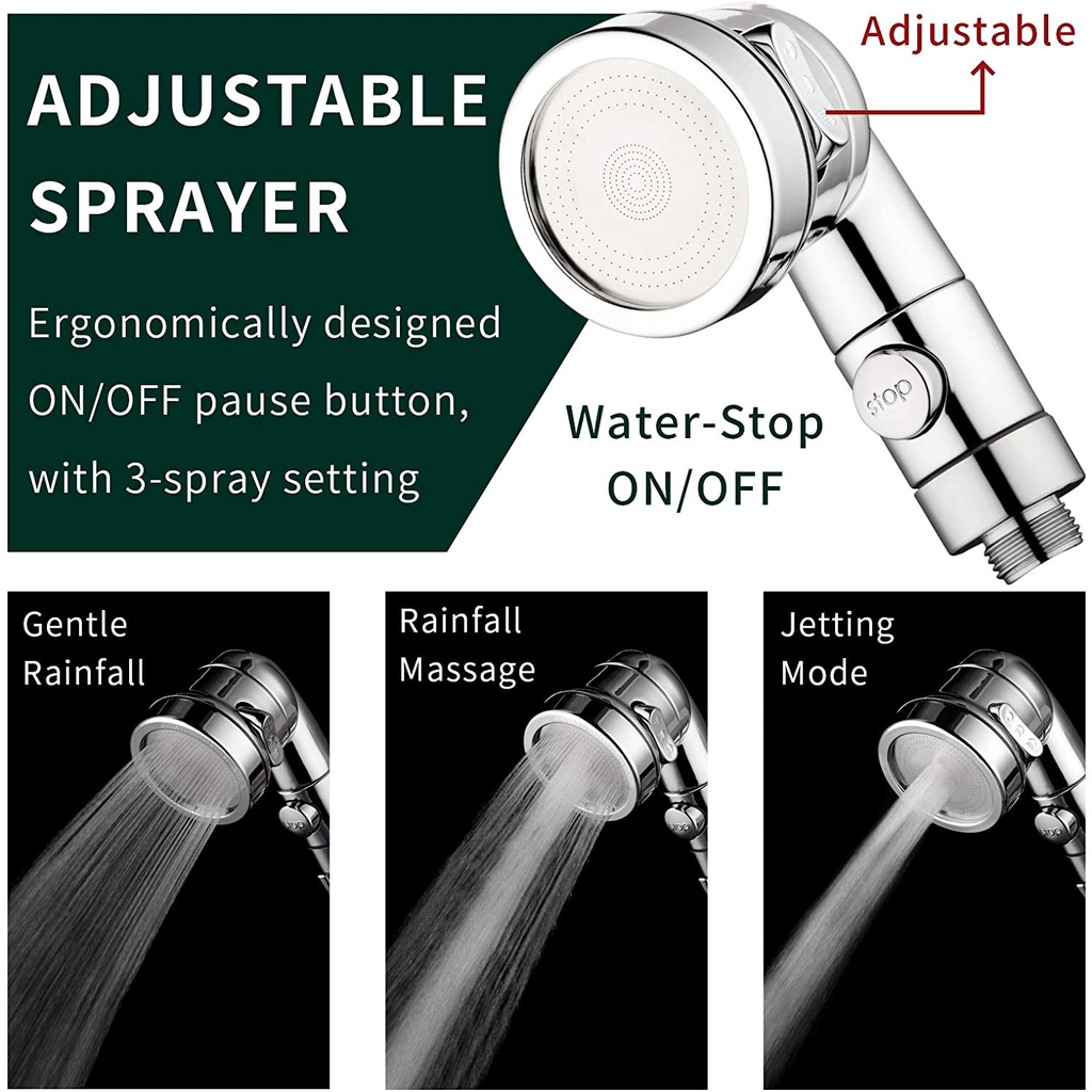 Katup Peniup Keran Dapur Dengan Kepala shower Faucet Adapter Splitter Set Untuk Pendidingan Air Rumah Kamar Mandi Kitchen Diverter