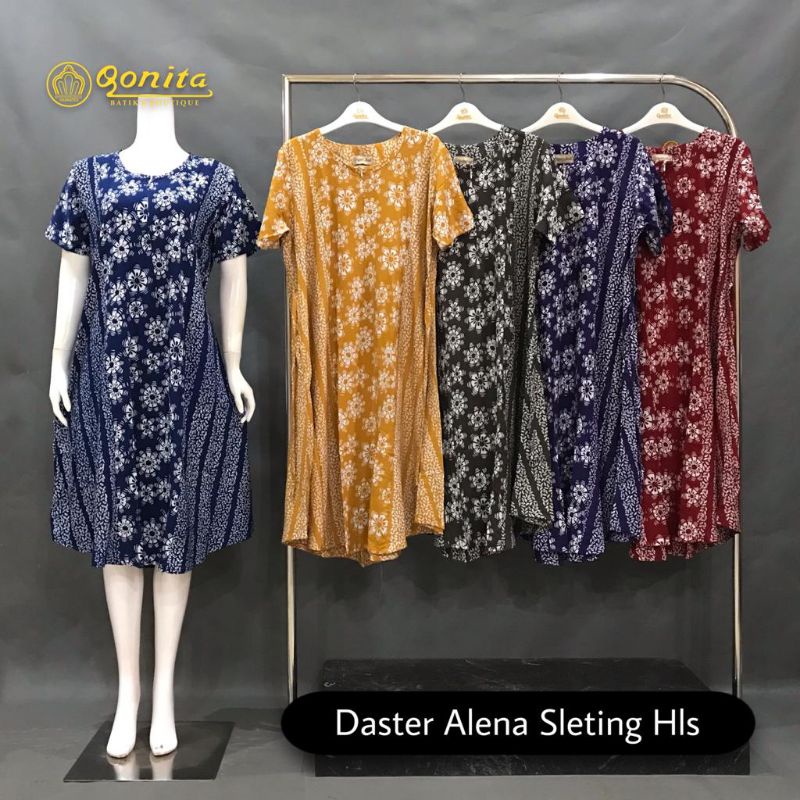 Qonita Daster Alena Sleting Hls || By Qonita Batik & Boutique || Qonita Batik Pekalongan